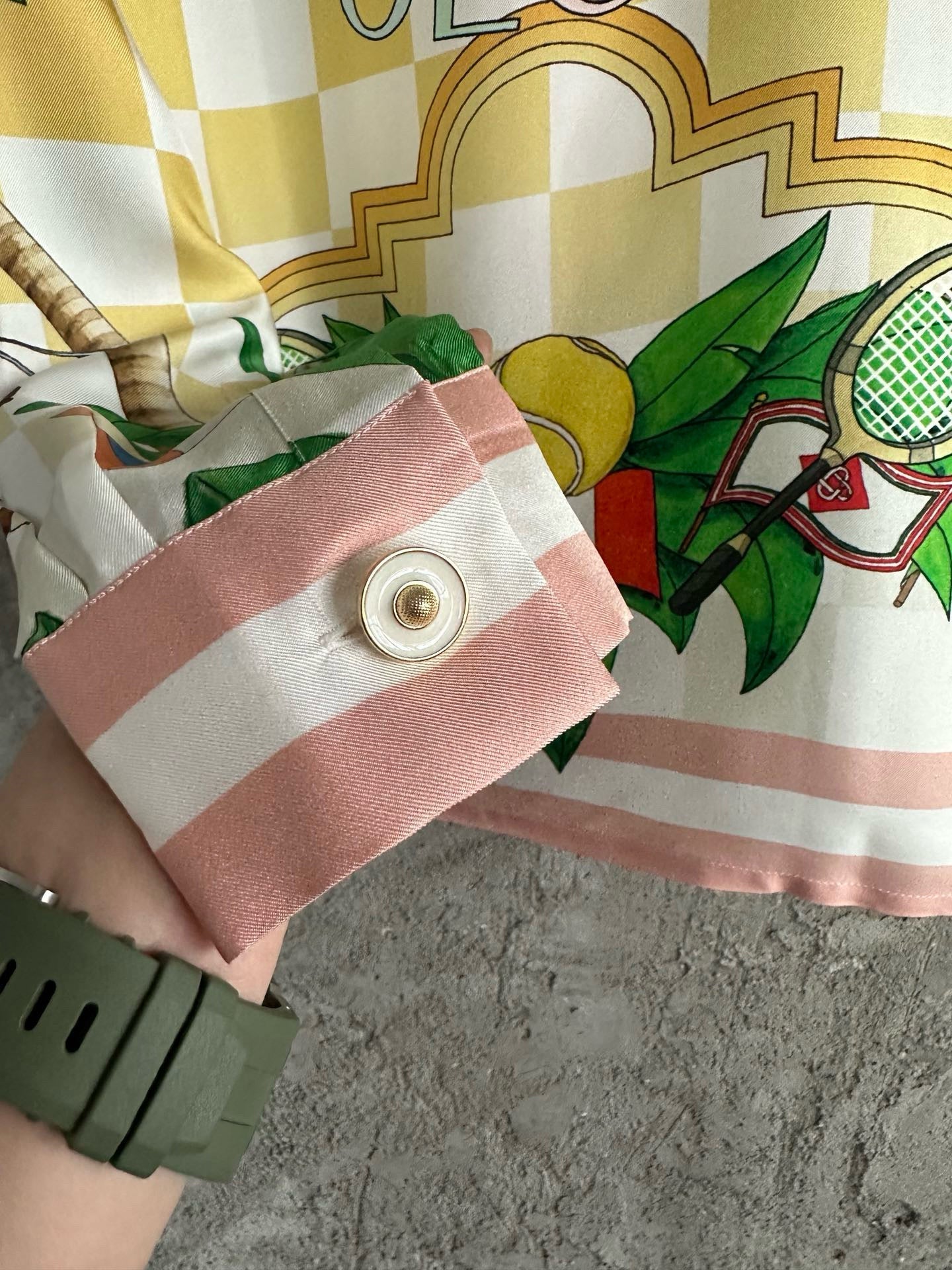 Casablance Long Sleeve Polo