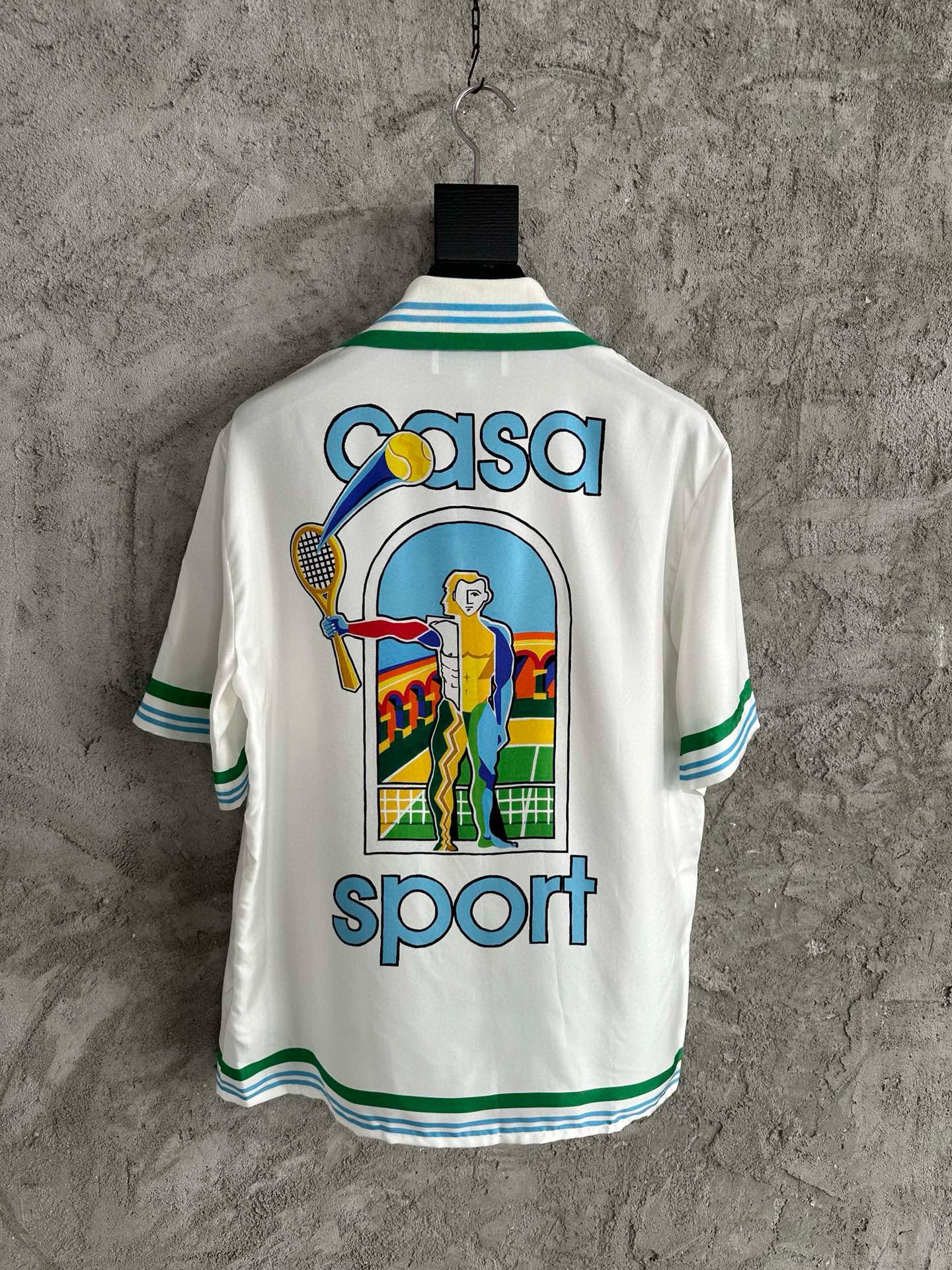 Casablance Short Sleeve Polo
