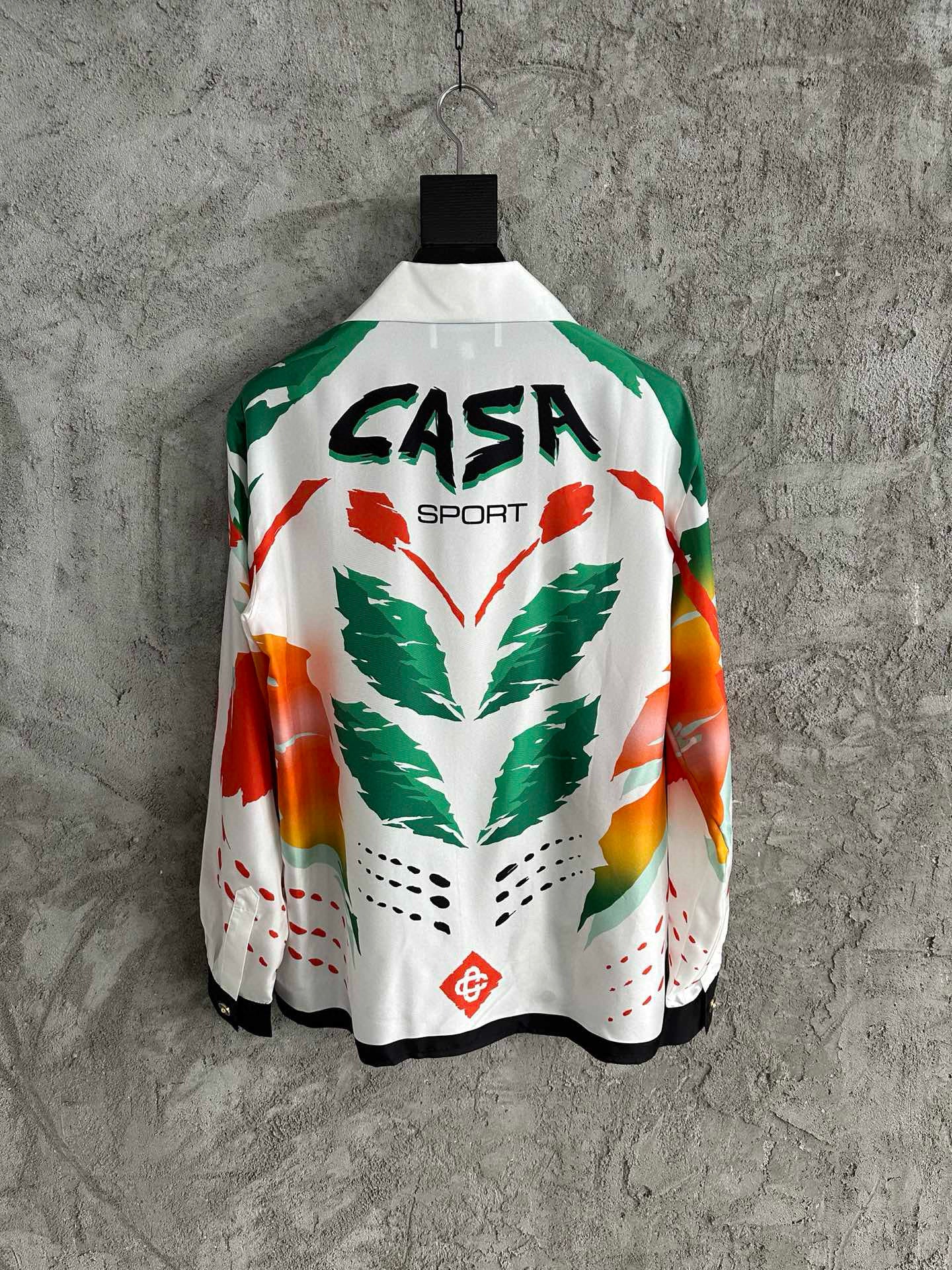 Casablance Long Sleeve Polo
