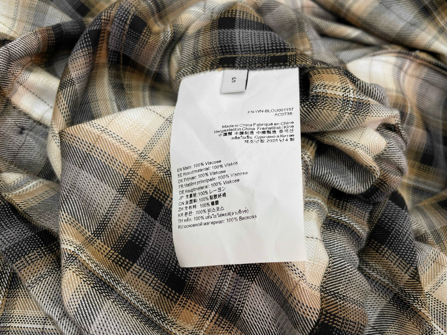 Acne Long Sleeve Shirt
