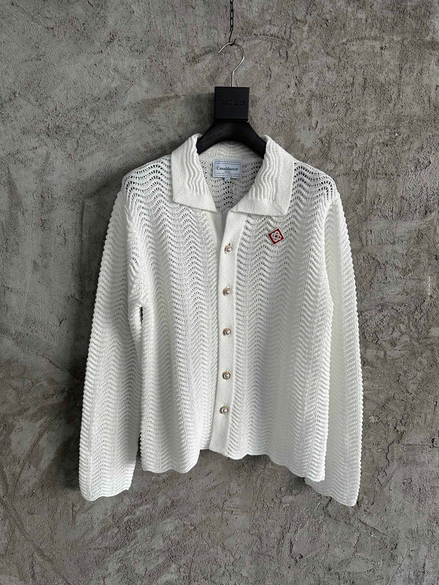 Casablance Long Sleeve Polo