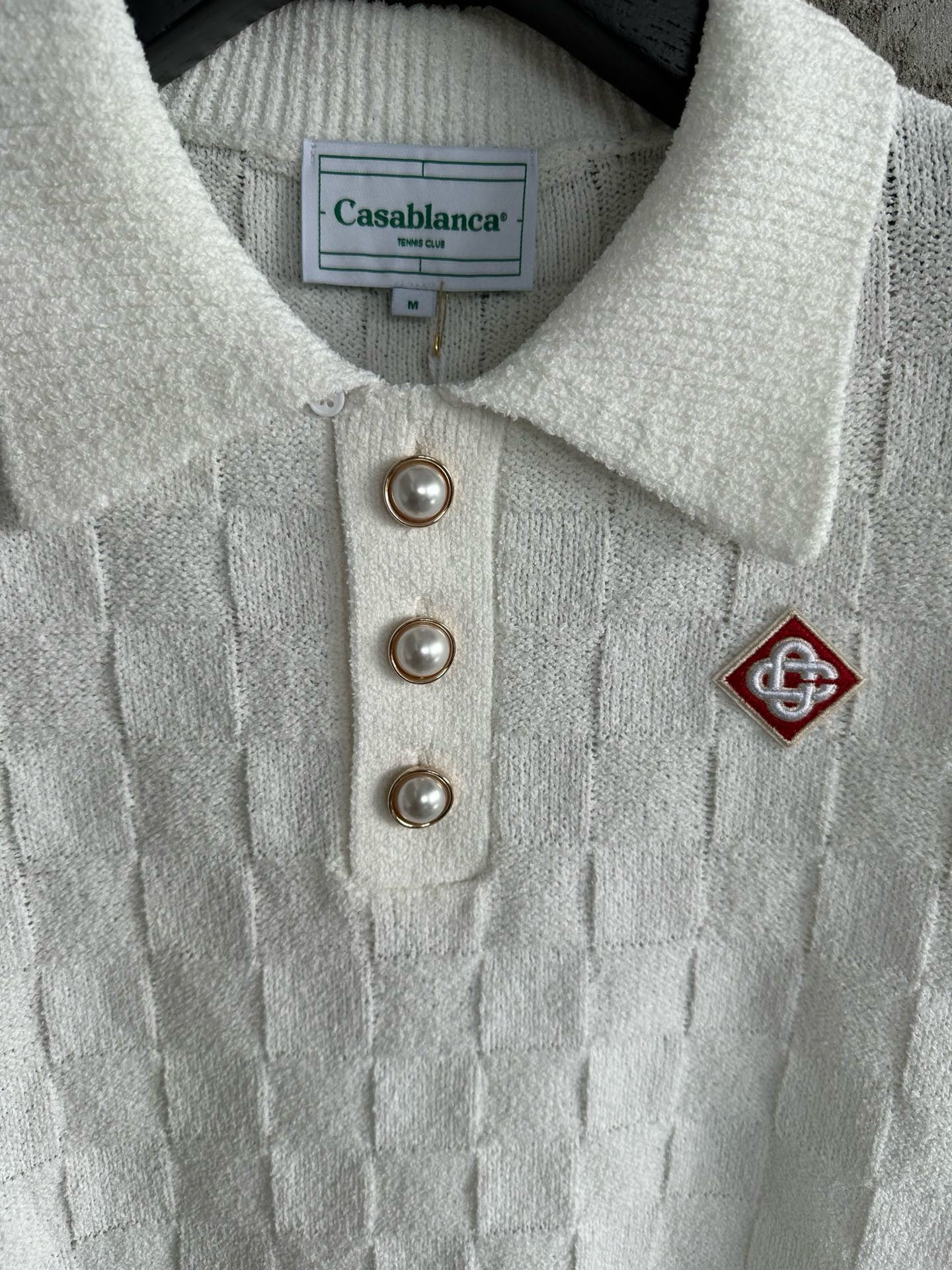 Casablance Short Sleeve Polo