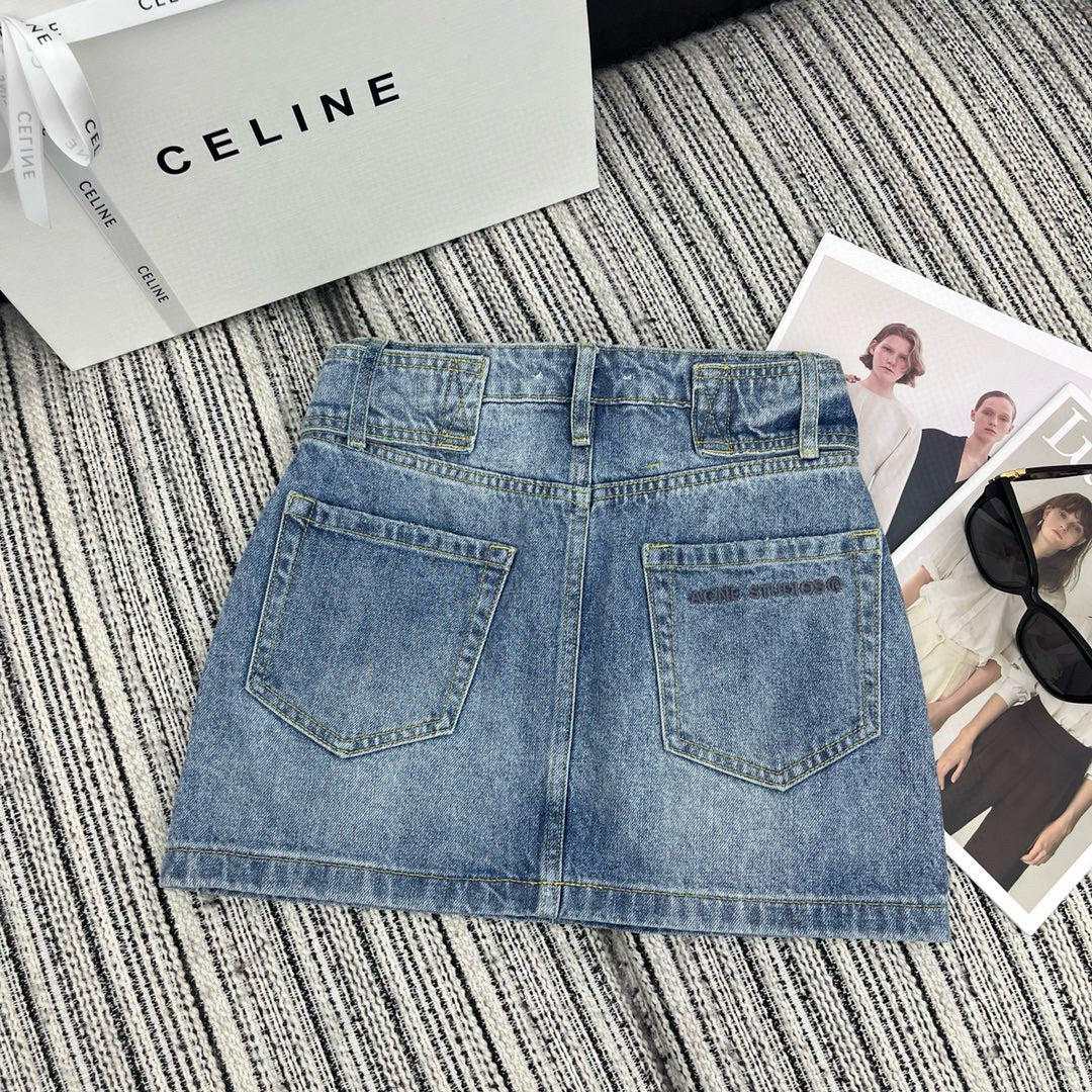 Alexander Wang Jeans Skirt