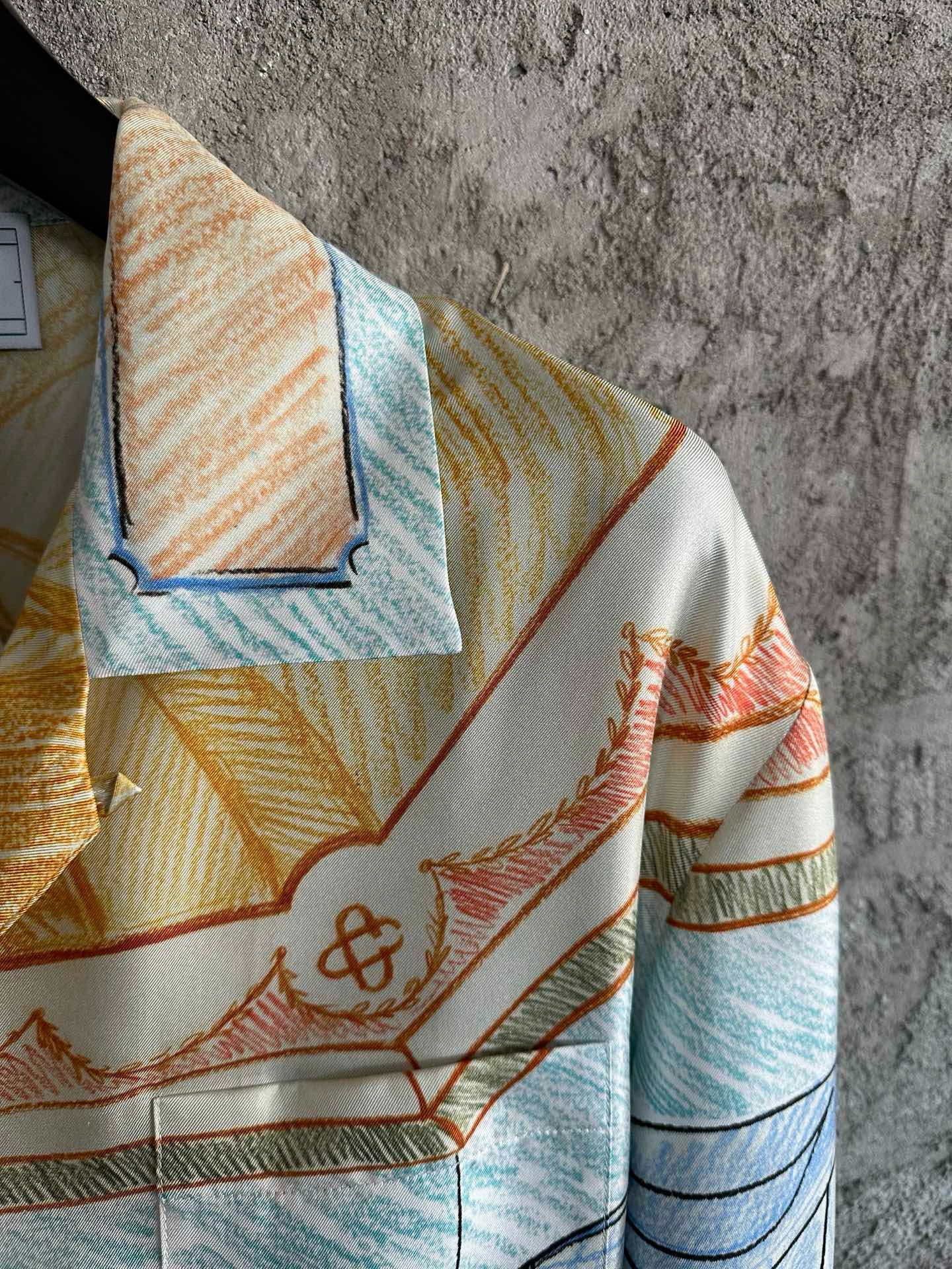 Casablance Long Sleeve Polo