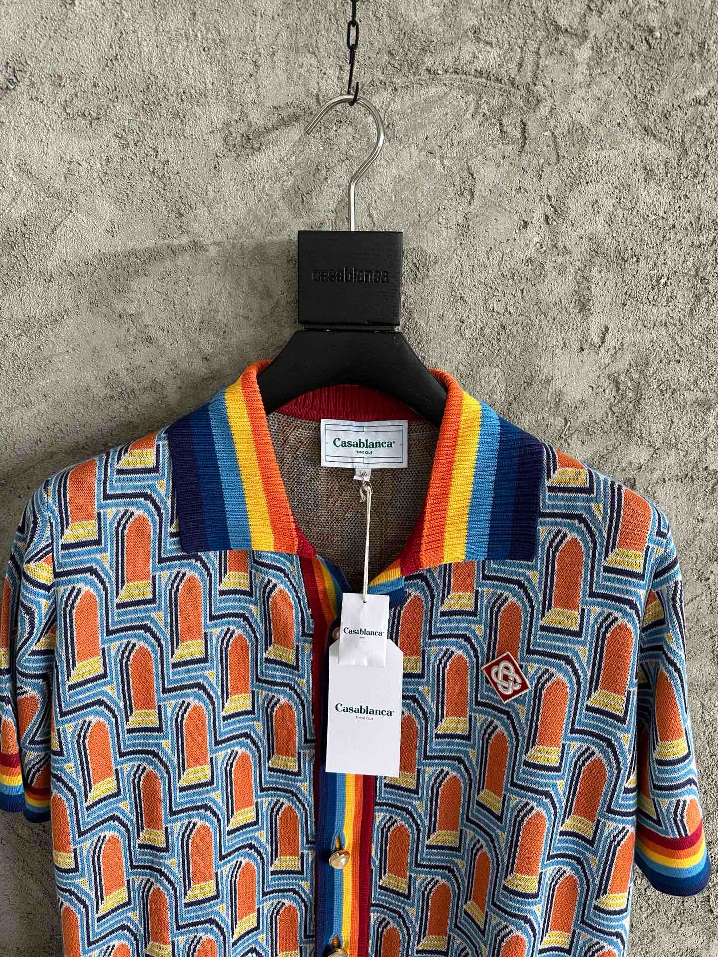 Casablance Short Sleeve Polo