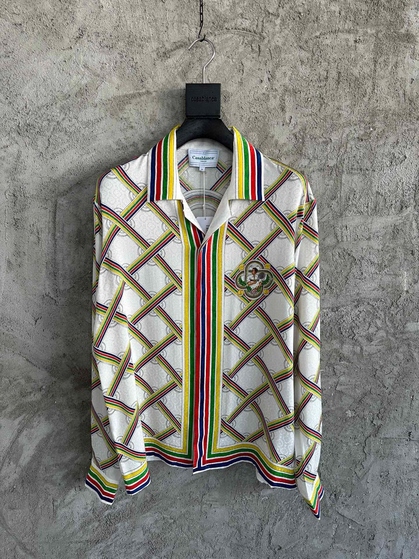 Casablance Long Sleeve Polo