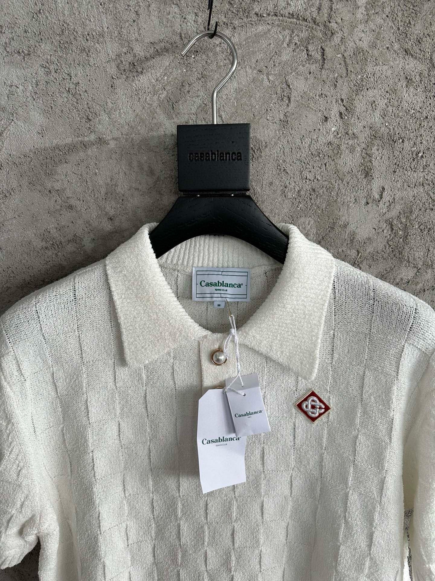 Casablance Short Sleeve Polo