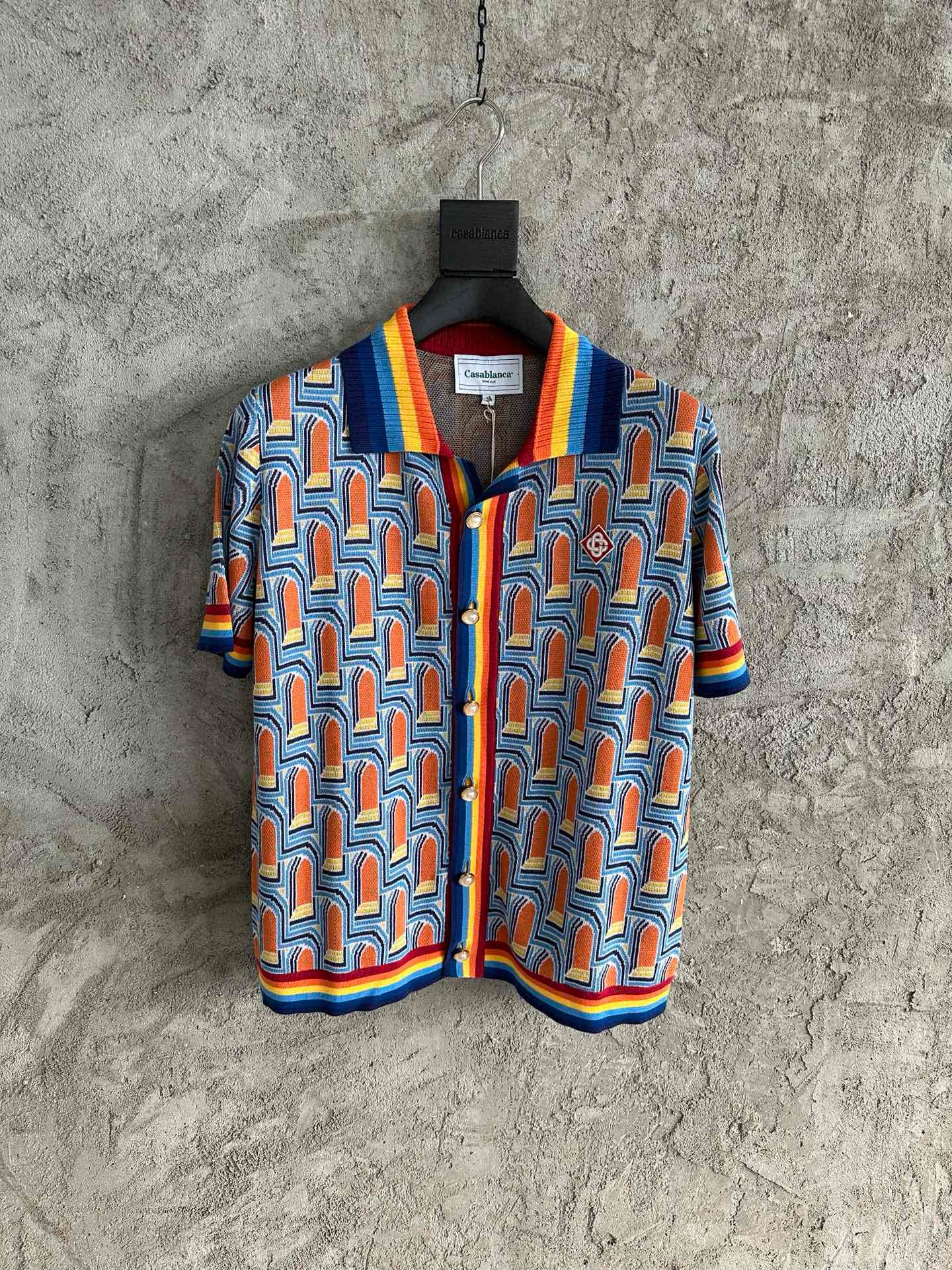 Casablance Short Sleeve Polo