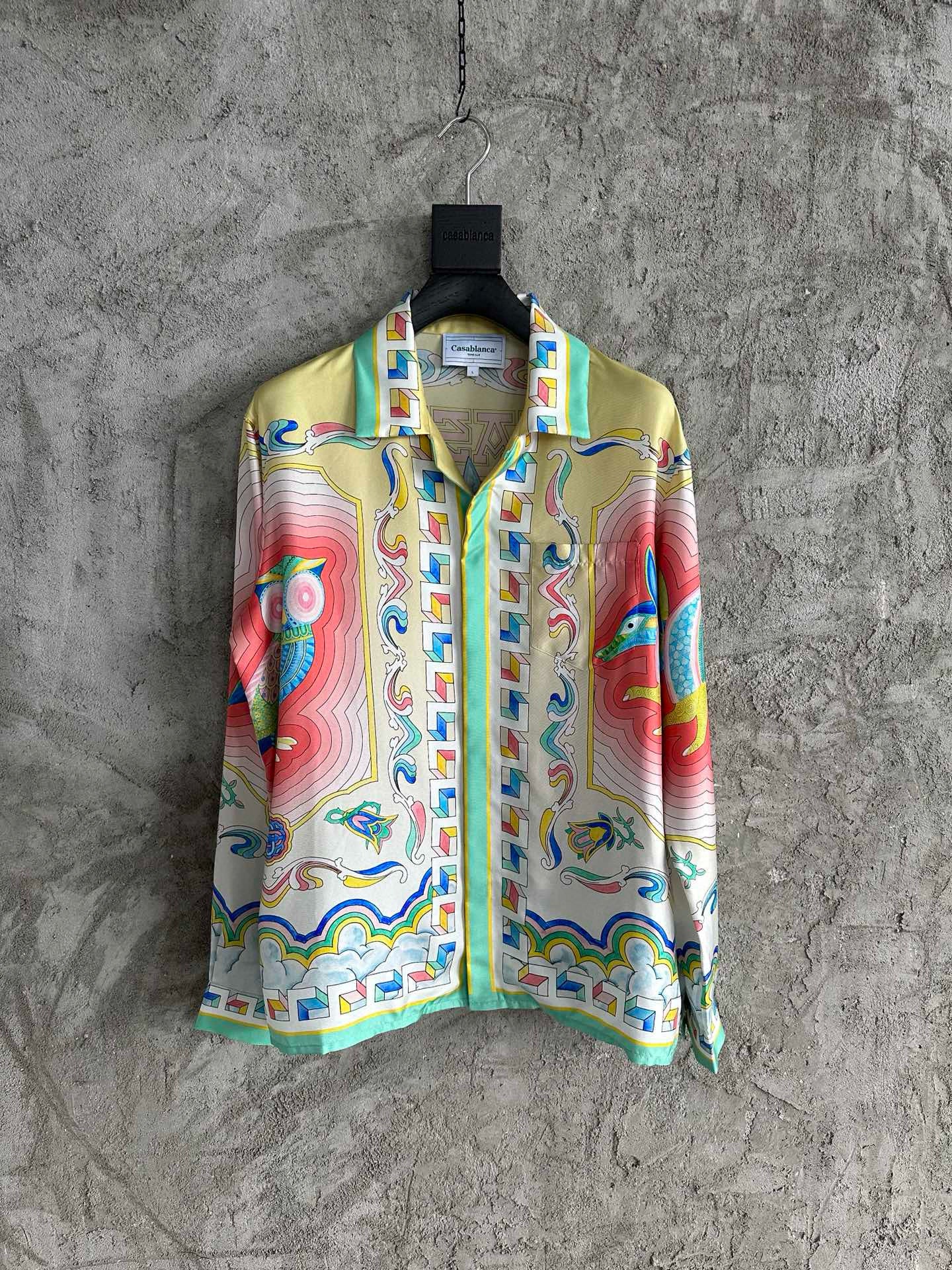 Casablance Long Sleeve Polo