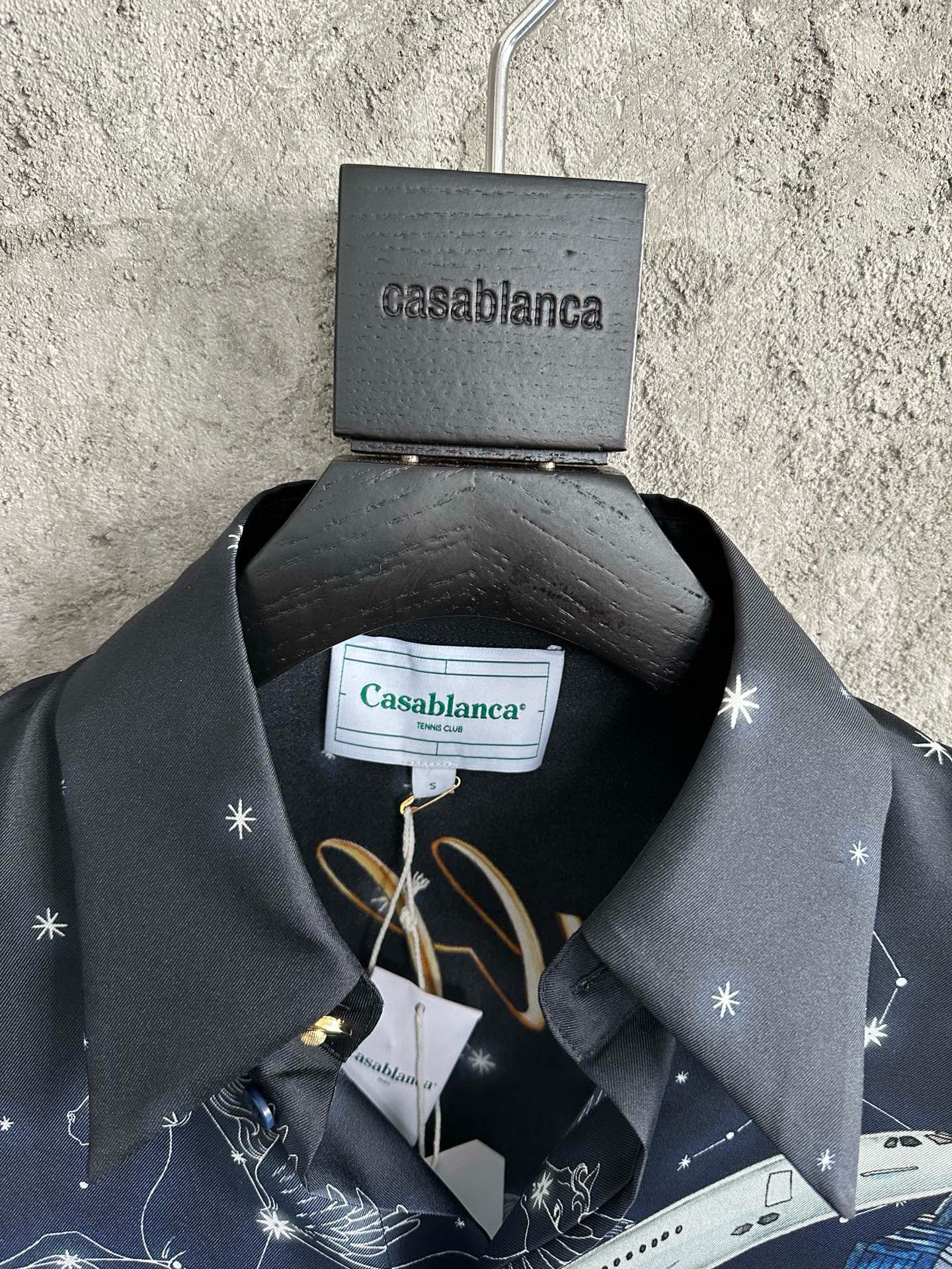Casablance Long Sleeve Polo