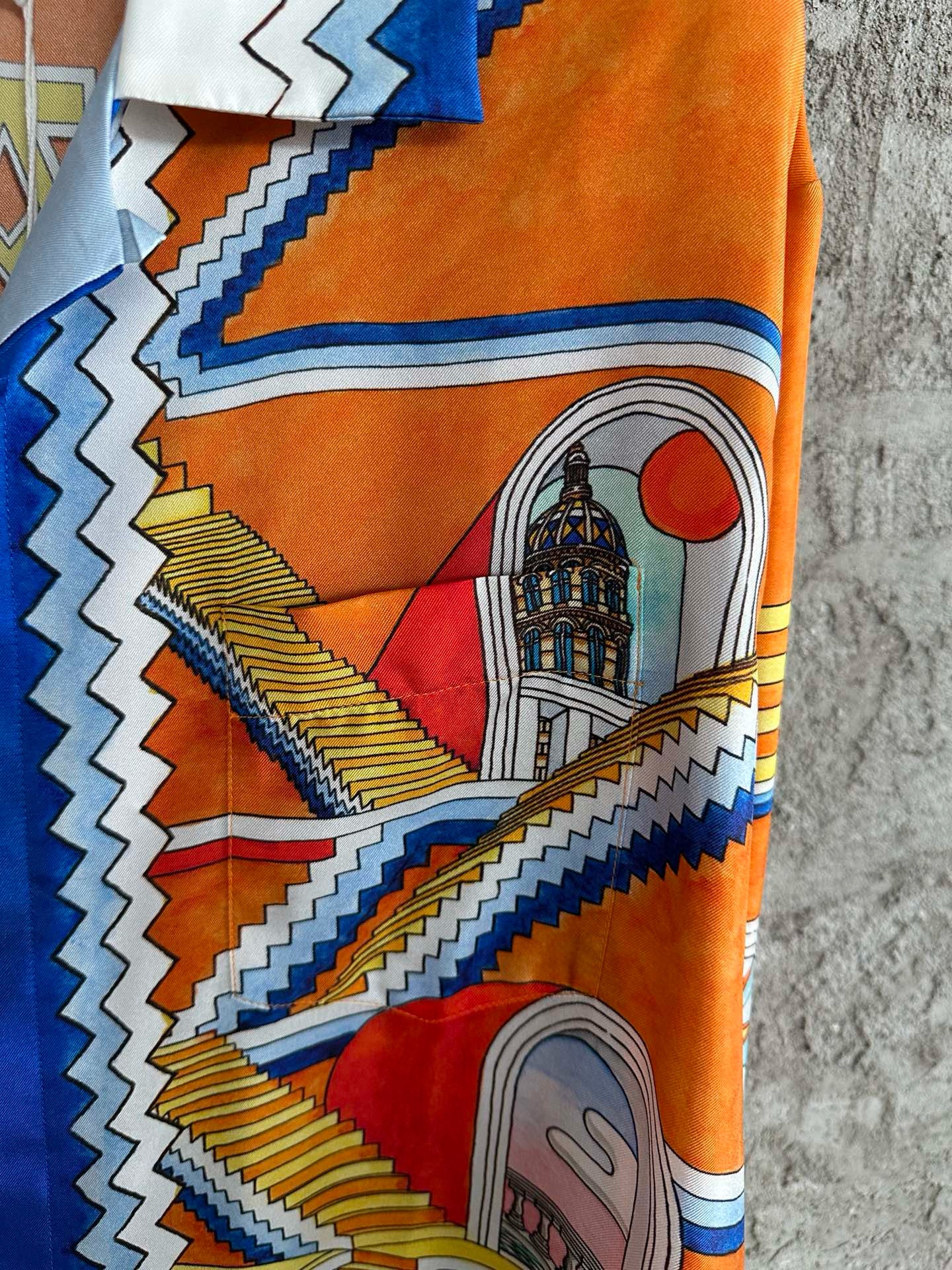 Casablance Long Sleeve Polo