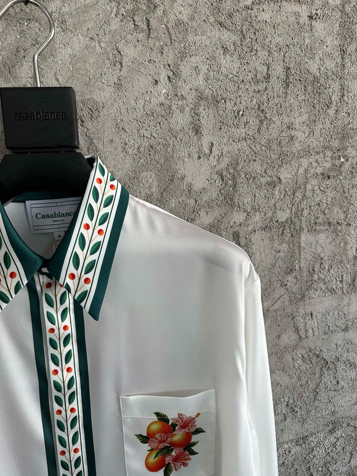 Casablance Long Sleeve Polo