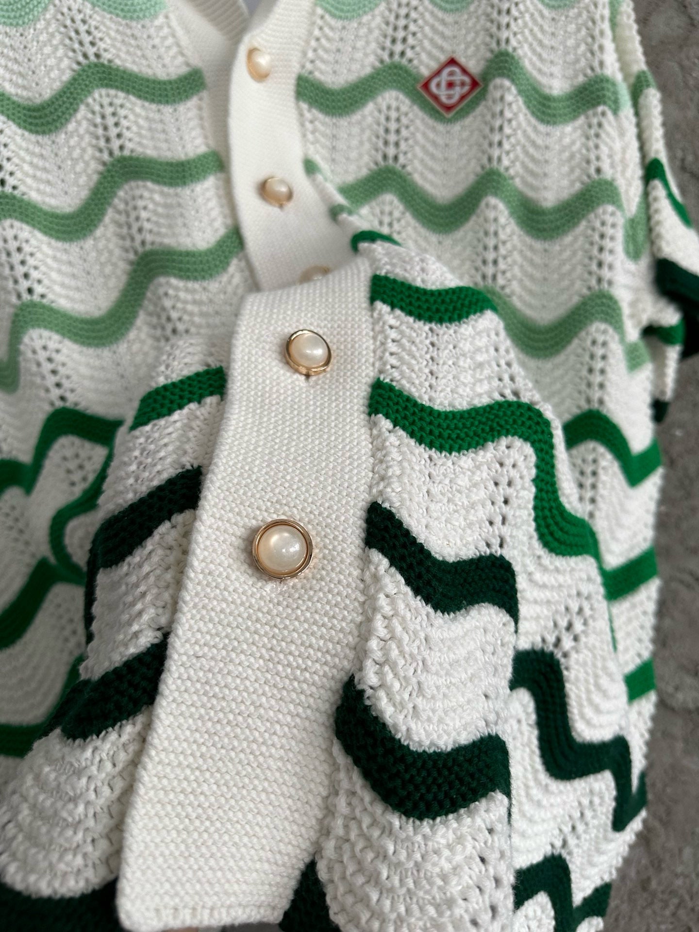 Casablance Short Sleeve Polo