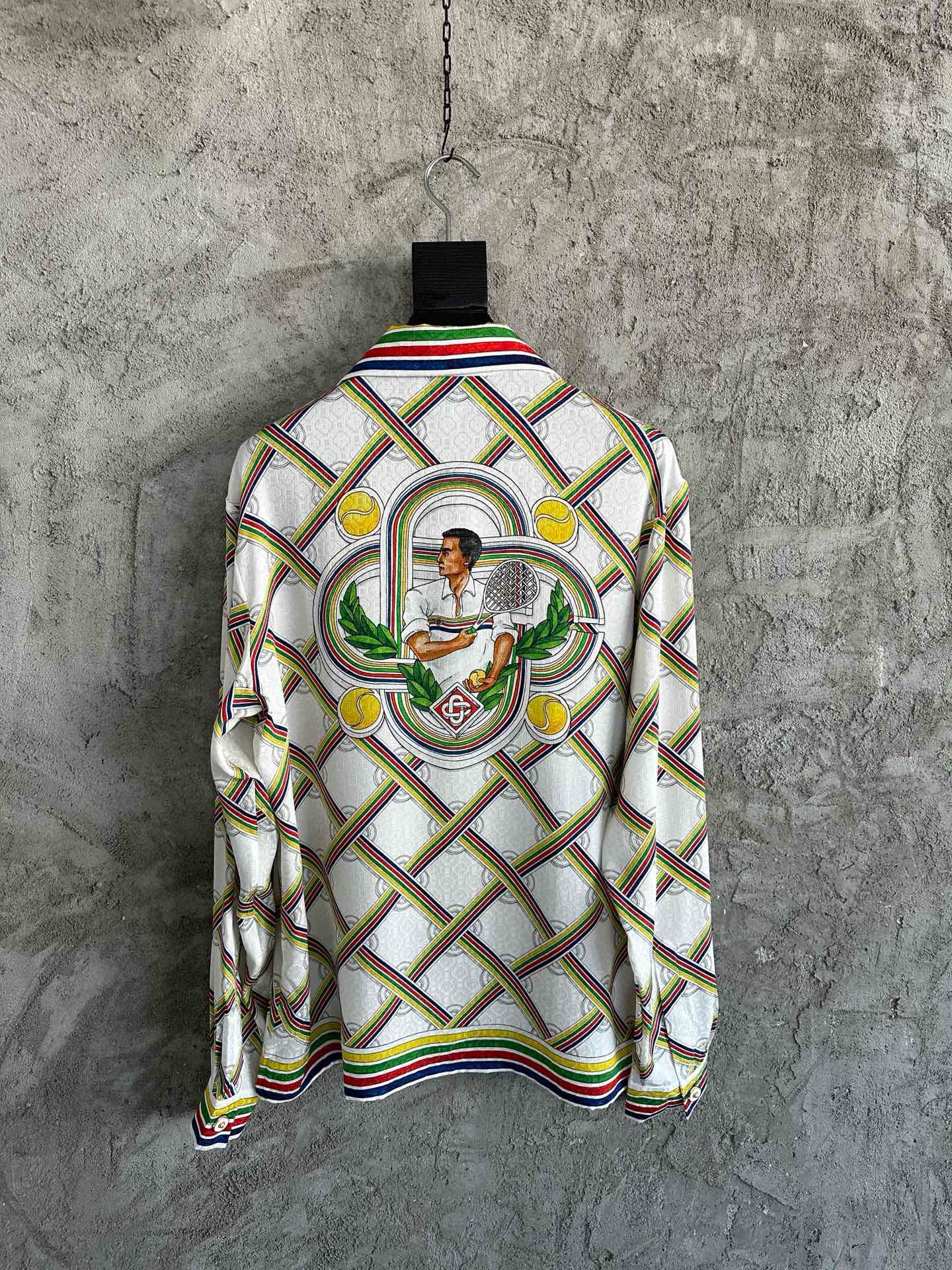 Casablance Long Sleeve Polo