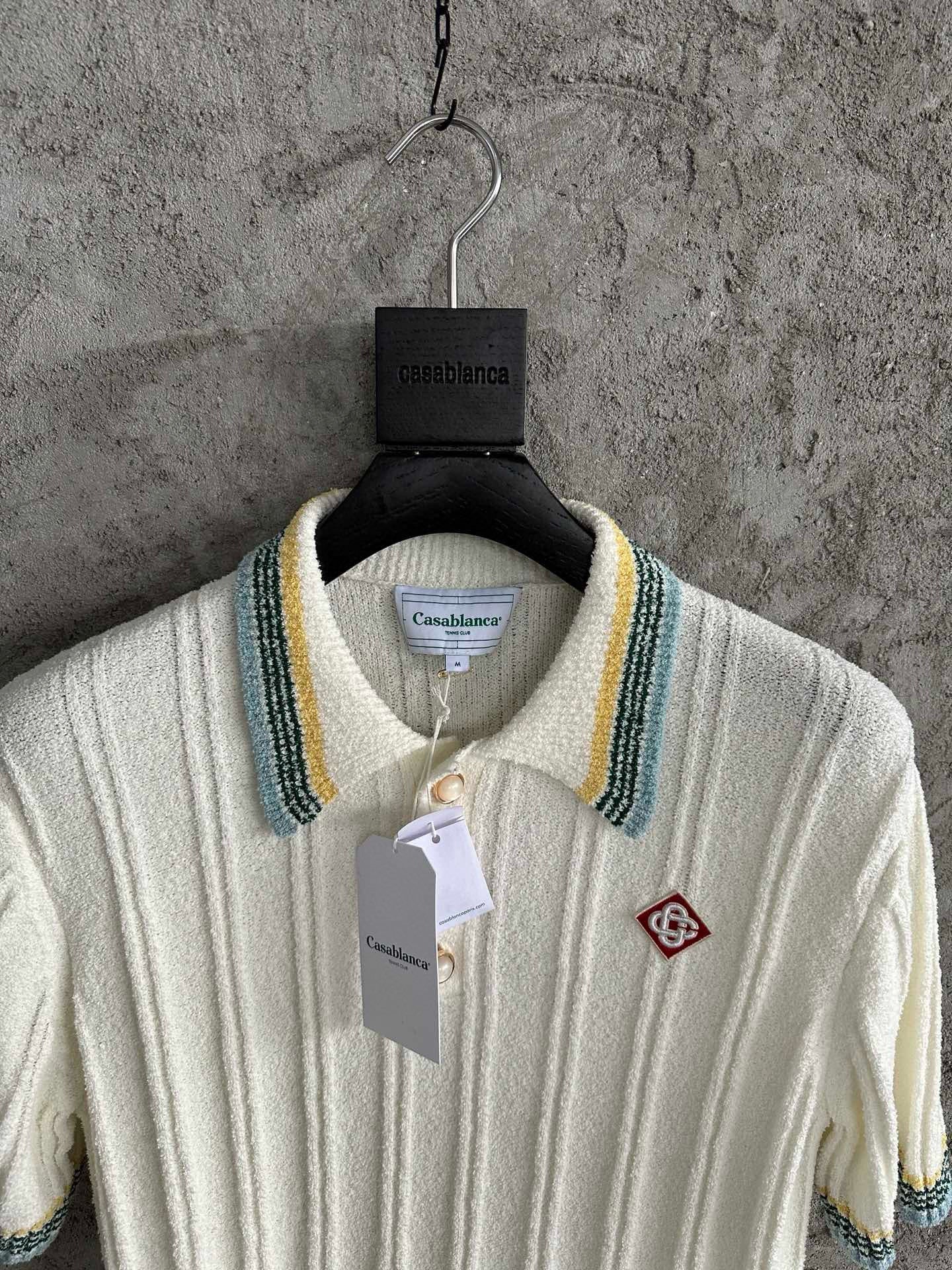Casablance Short Sleeve Polo