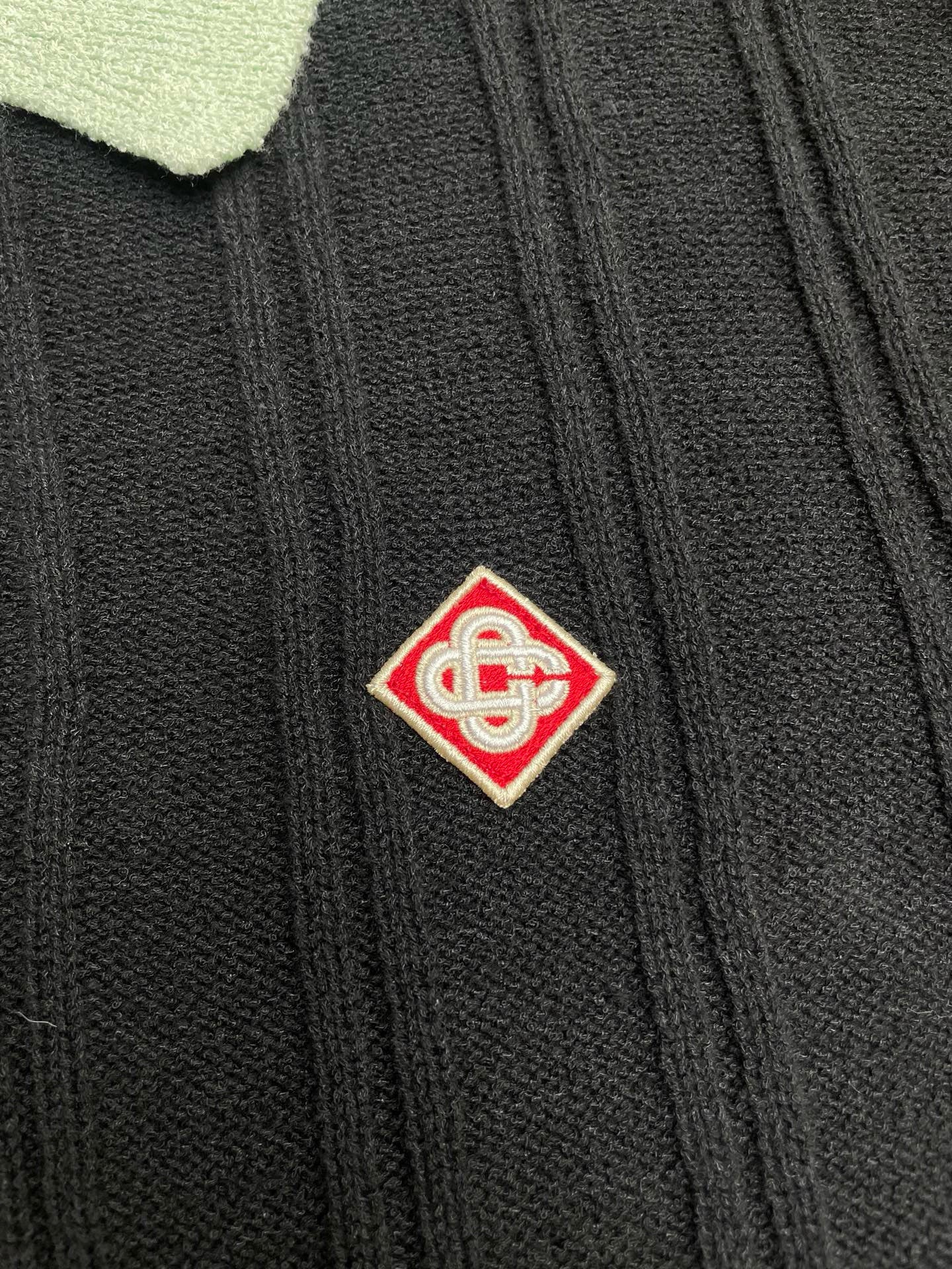 Casablanca Long Sleeve Polo