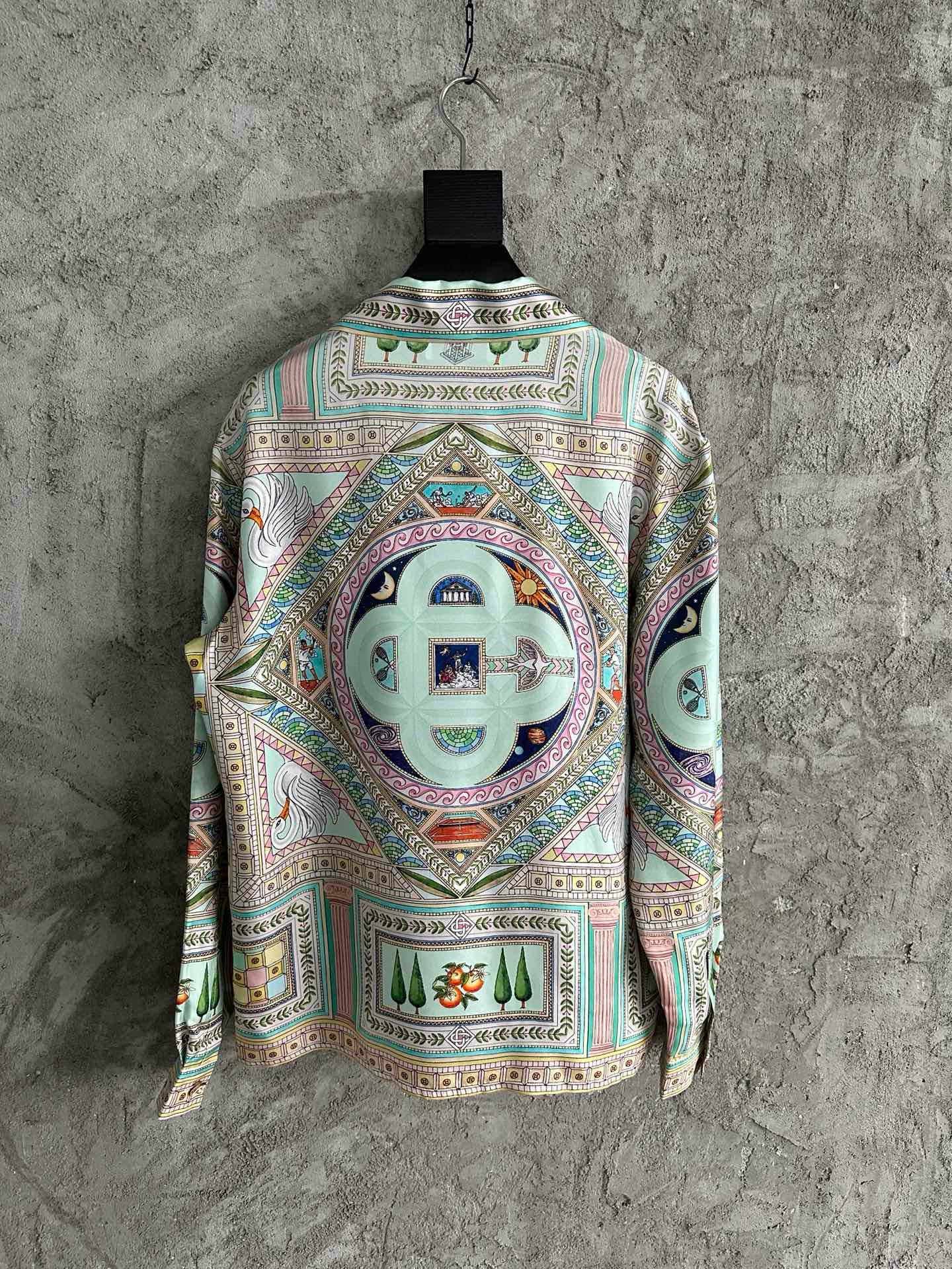 Casablance Long Sleeve Polo