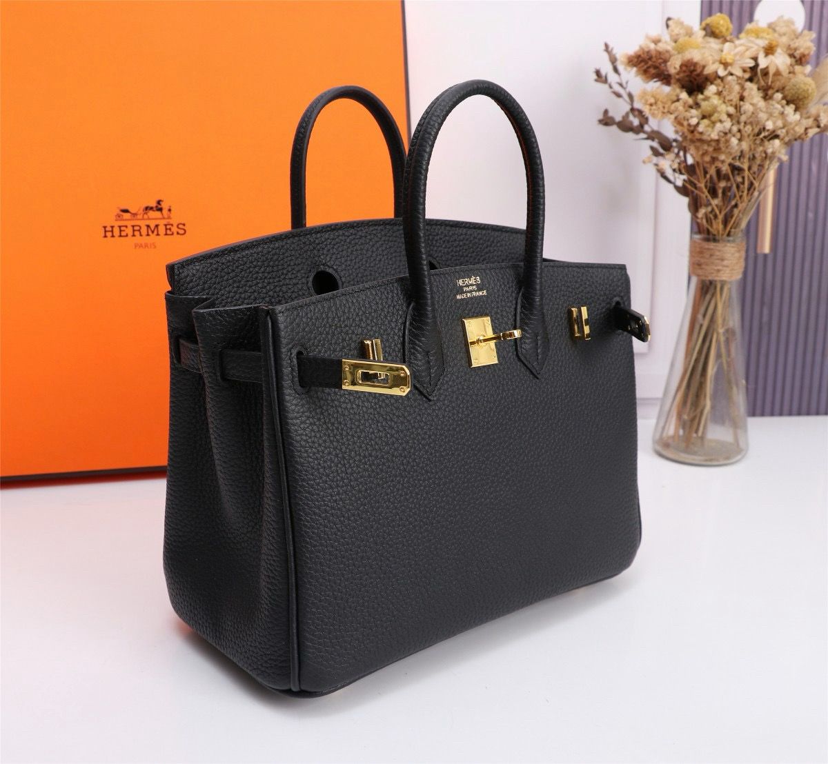 Birkin 40cm Togo leather GHW