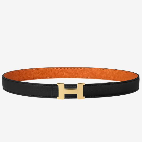HERM Mini Constance 24mm Reversible Belt Black/Orange