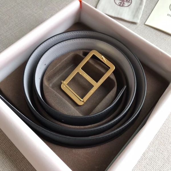 HERM Officier Belt Buckle & White 38MM Strap