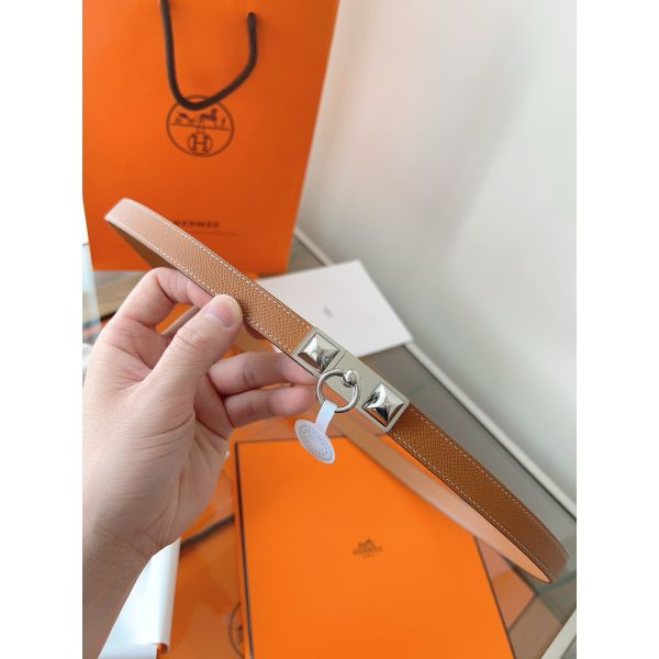 HERM Rivale 18 Belt in Gold Epsom Calfskin