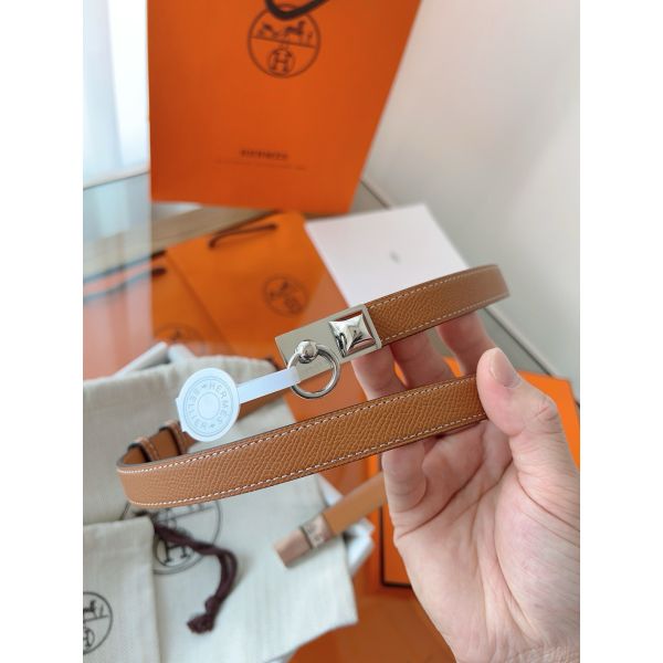 HERM Rivale 18 Belt in Gold Epsom Calfskin