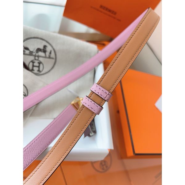 HERM Rivale 18 Belt in Mauve Sylvestre Epsom Calfskin