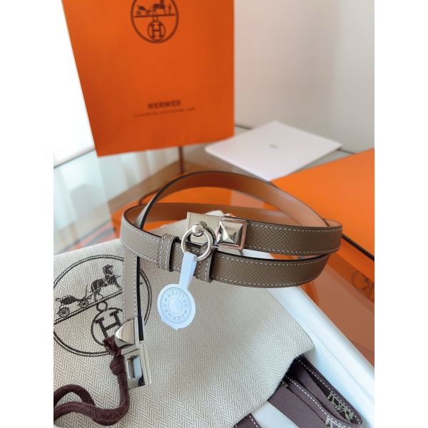 HERM Rivale 18 Belt in Taupe Epsom Calfskin