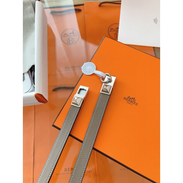 HERM Rivale 18 Belt in Taupe Epsom Calfskin