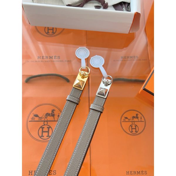 HERM Rivale 18 Belt in Taupe Epsom Calfskin