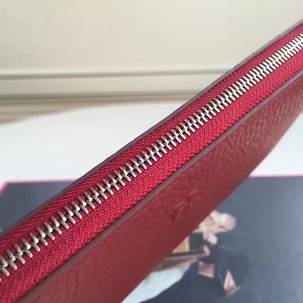 HERM Ruby Clemence Azap Zipped Wallet