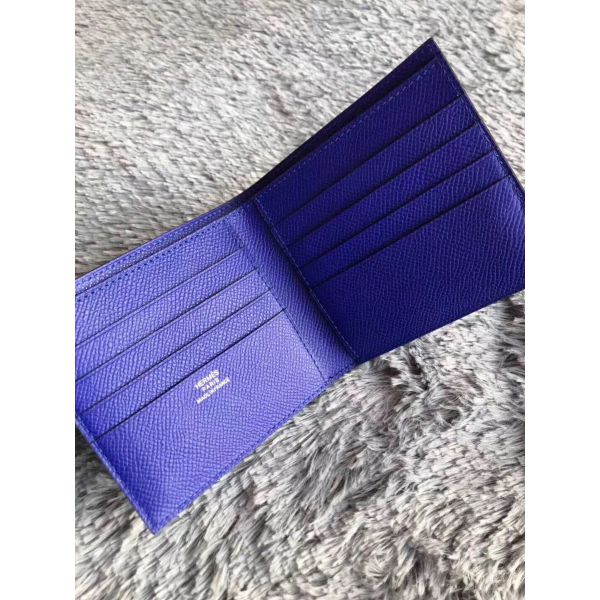 HERM Blue Electric MC² Copernic Compact Wallet