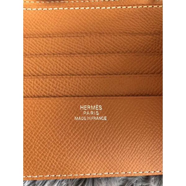 HERM Brown MC² Copernic Compact Wallet