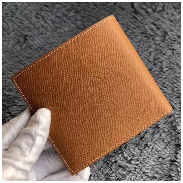 HERM Brown MC² Copernic Compact Wallet