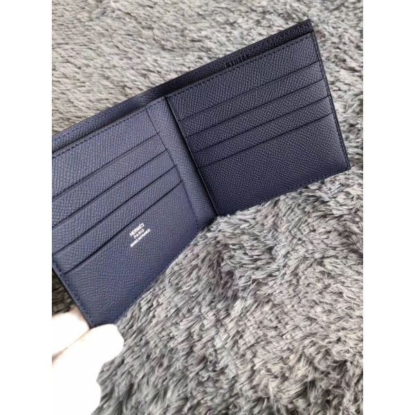 HERM Dark Blue MC² Copernic Compact Wallet