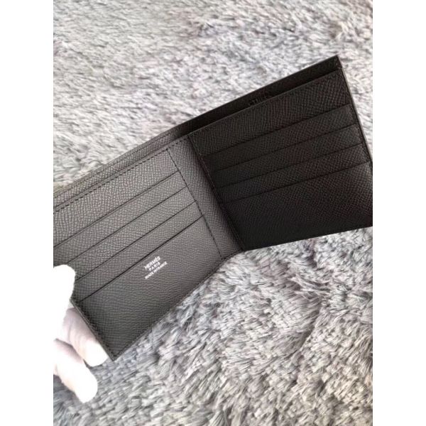 HERM Black MC² Copernic Compact Wallet