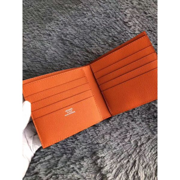 HERM Orange MC² Copernic Compact Wallet