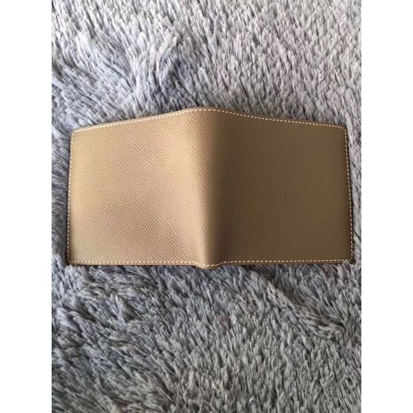 HERM Taupe MC² Copernic Compact Wallet