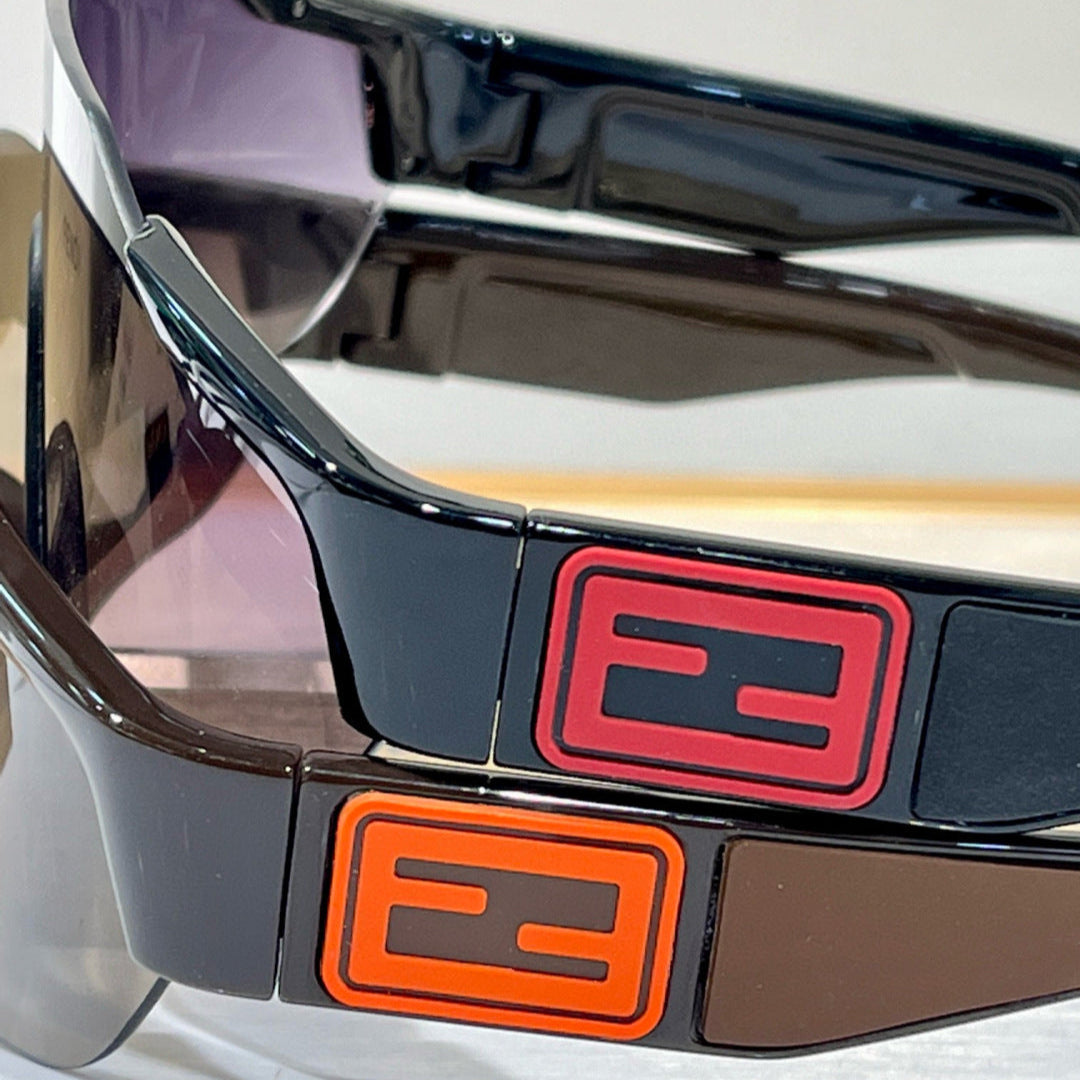 FF SQUARED VISOR FRAME SUNGLASSES FF40088U IN ACETATE