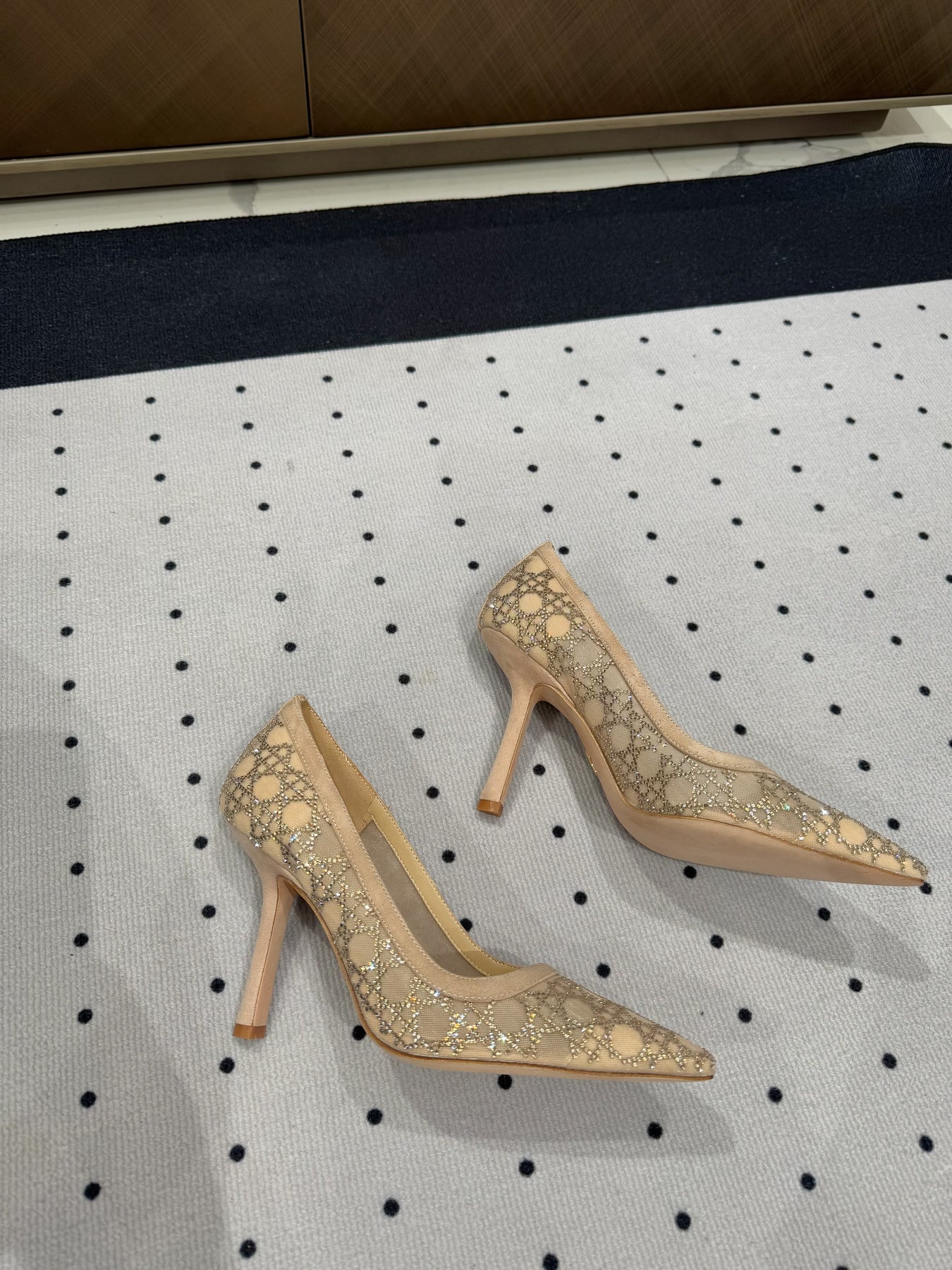 HIGH HEELS PUMP IN CAMEL BEIGE LAMB SUEDE 10 CM