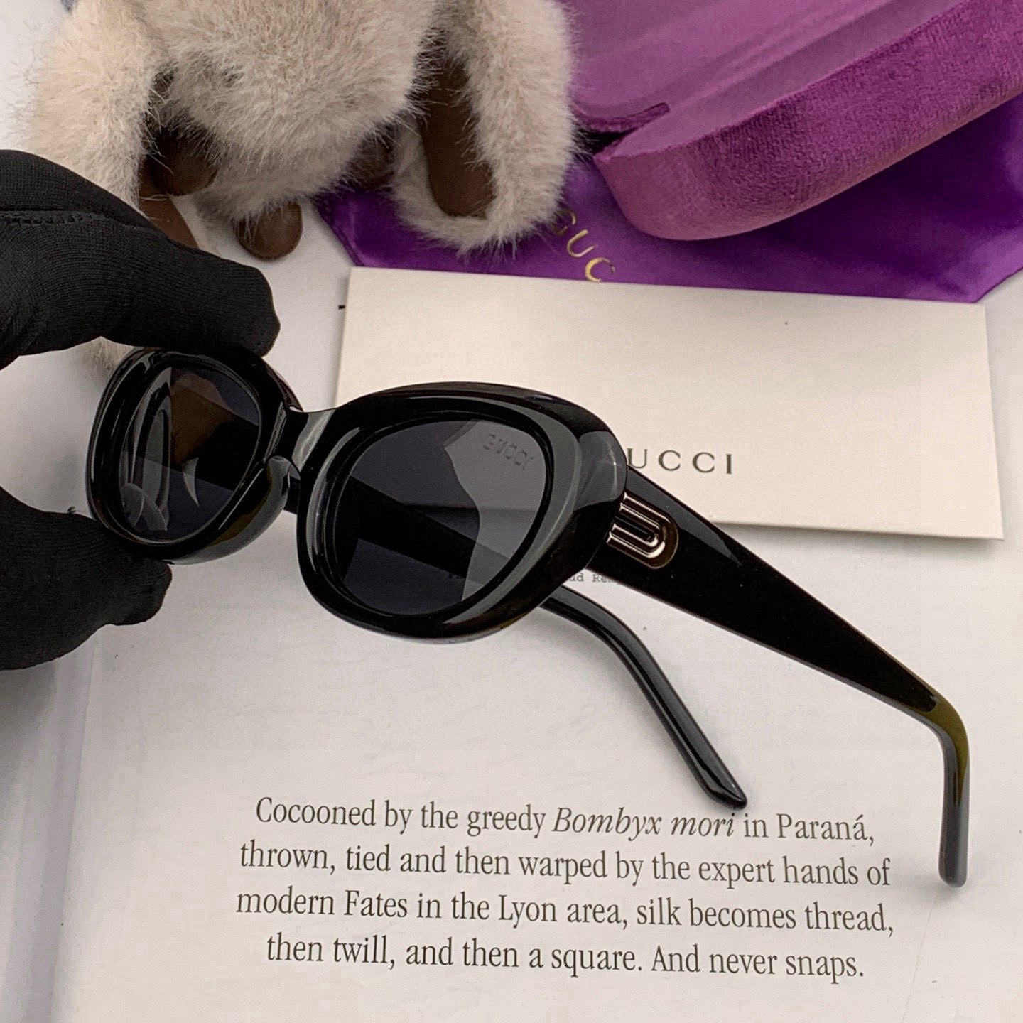 OVAL FRAME SUNGLASSES G364 IN ACETATE