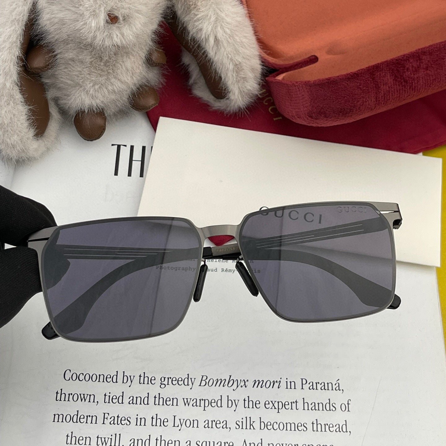 RECTANGULAR FRAME SUNGLASSES 1862 IN METAL