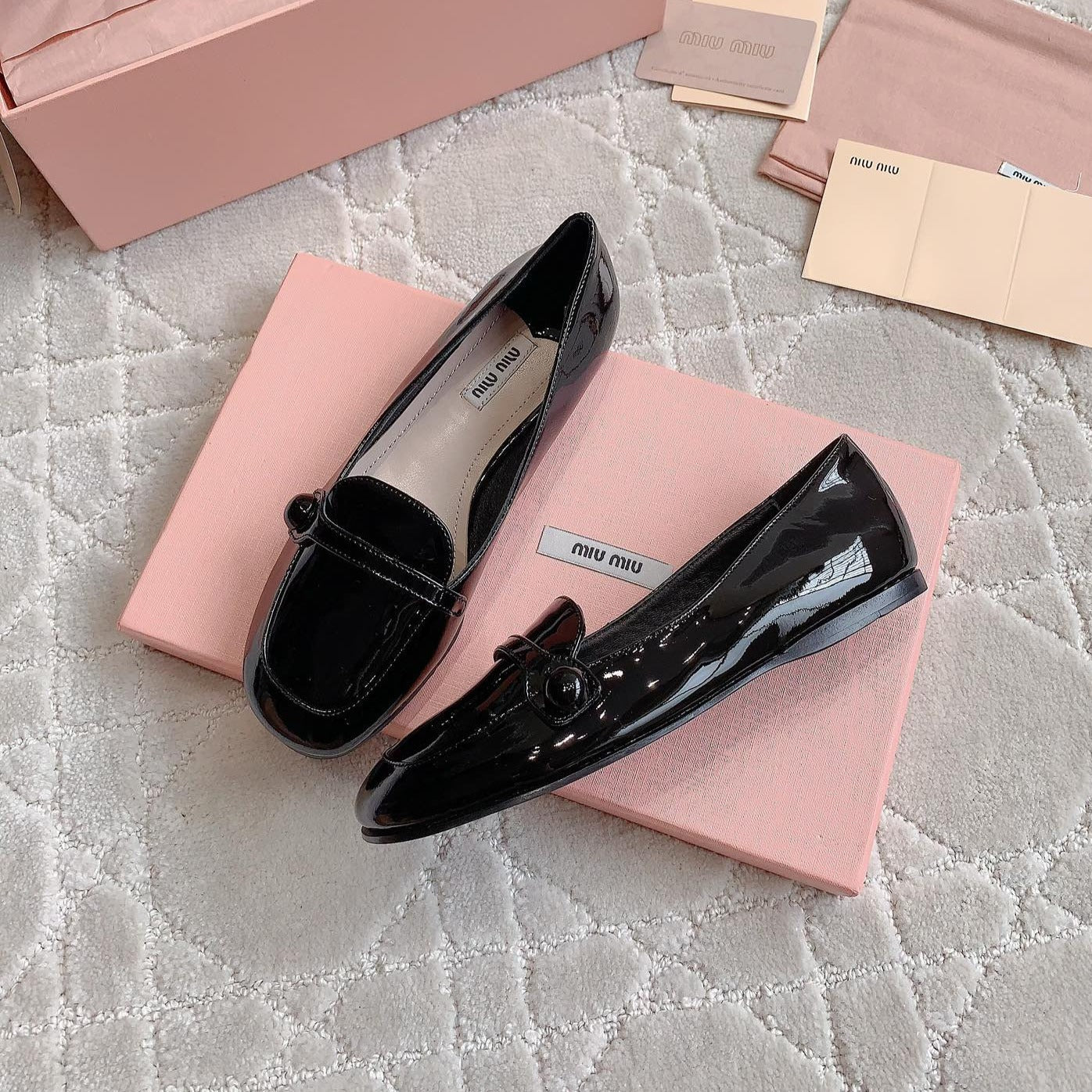 Black Loafer Shoes Sheepskin