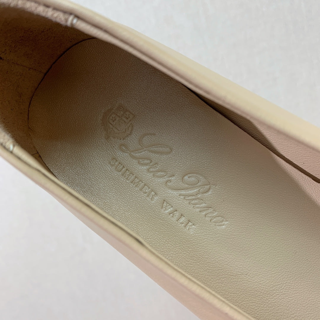 LP REBECCA BALLERINAS CREAM CALFSKIN