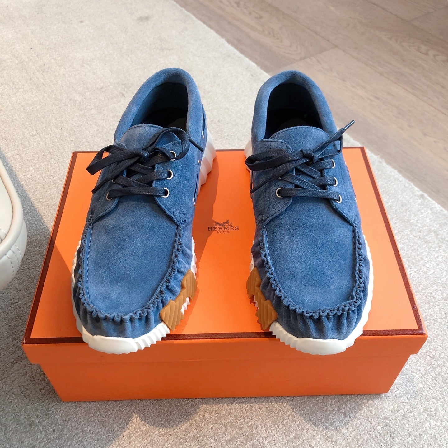 KETCH SNEAKER IN ROYAL BLUE SUEDE