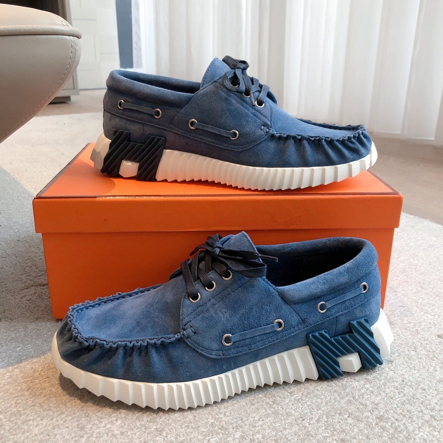 KETCH SNEAKER IN ROYAL BLUE SUEDE