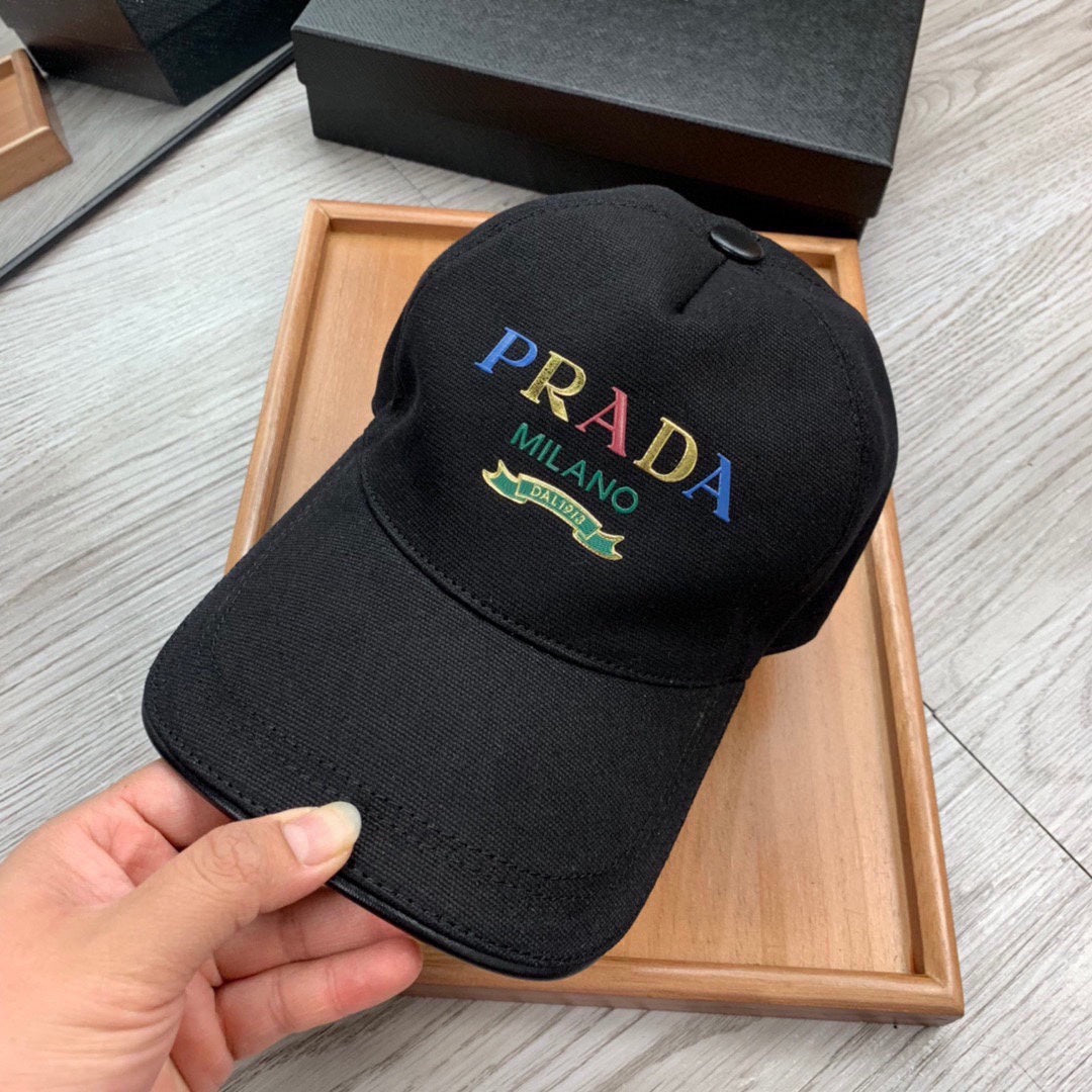 BASEBALL HAT IN BLACK FABRIC 269983