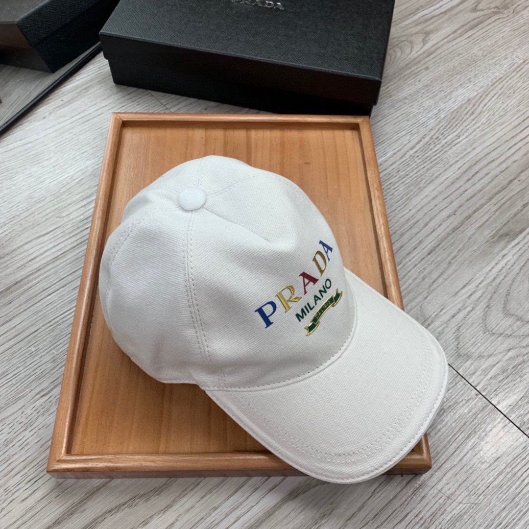 BASEBALL HAT IN WHITE FABRIC 269984