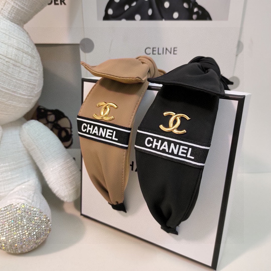 CAMEL BROWN FABRIC HAIRBAND 124635