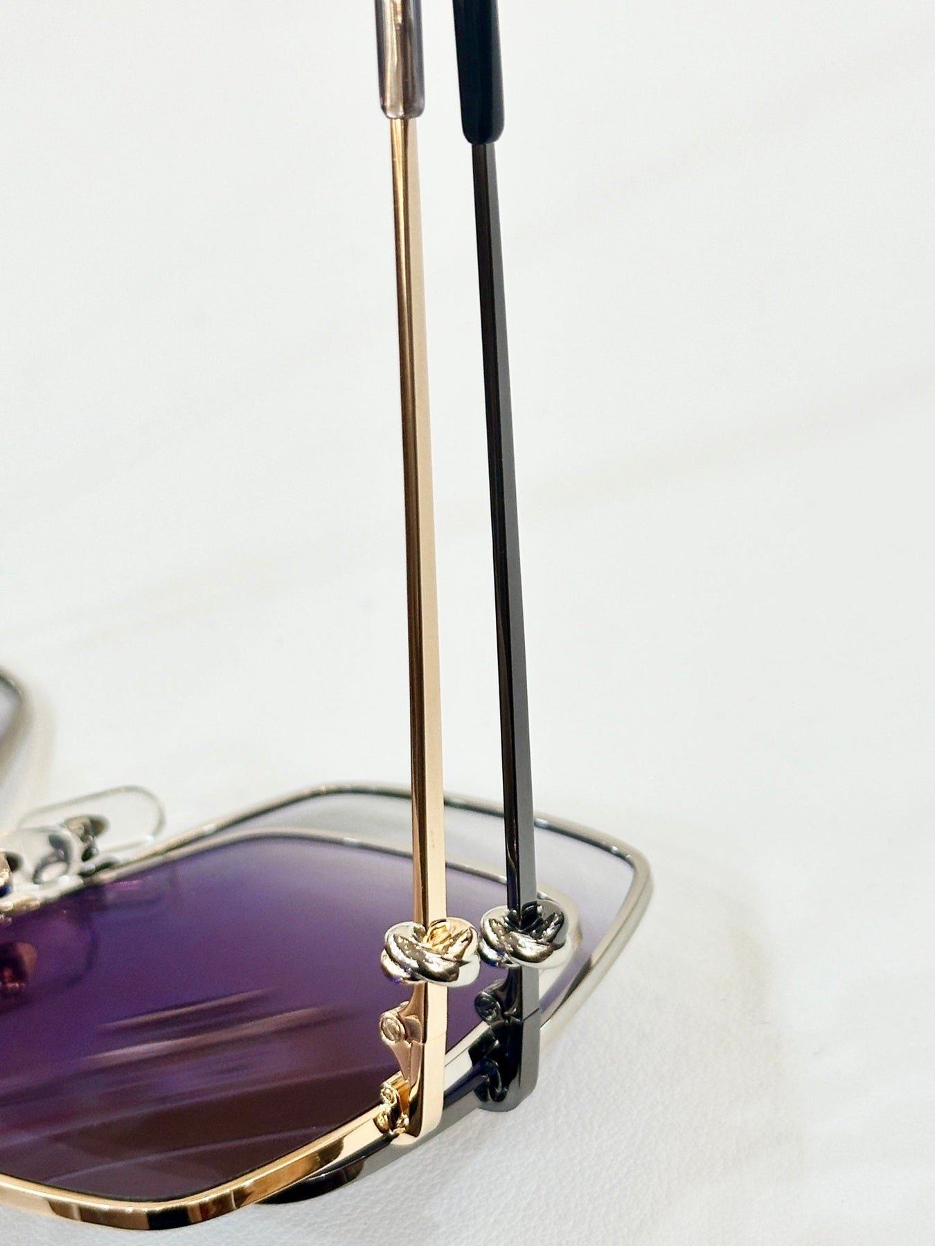 C DE OVERSIZED SQUARE FRAME SUNGLASSES CT0361 IN METAL